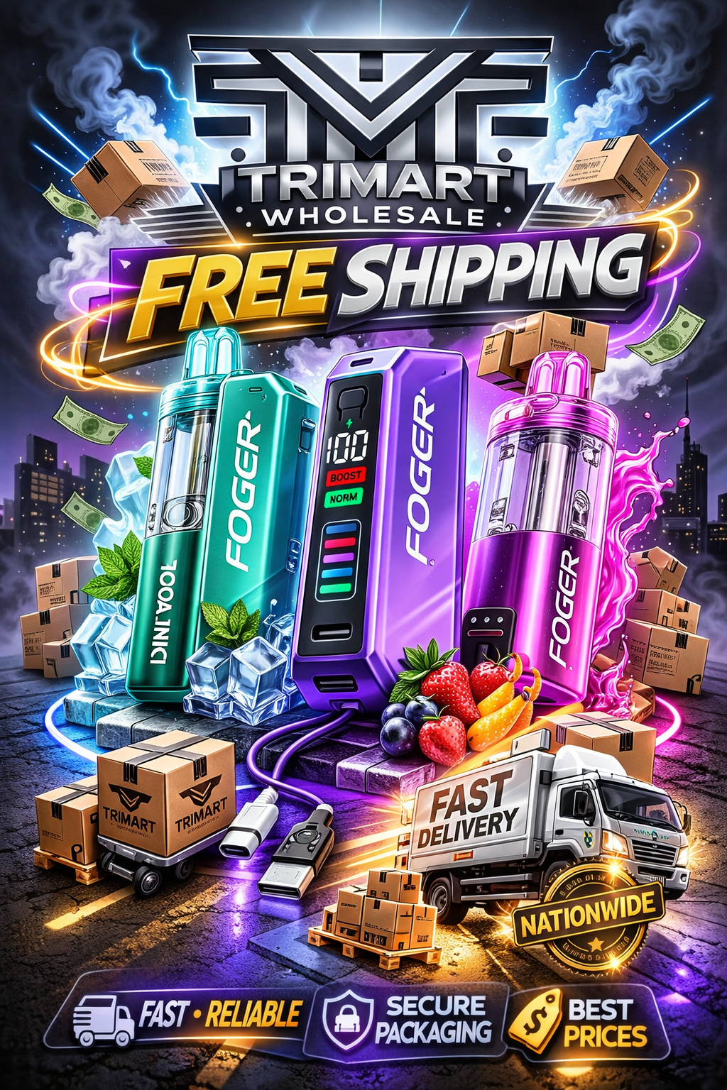 Foger Switch Pro | 30000 Puffs Kit - Orange Slush